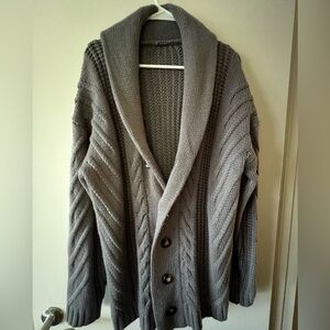 Men’s XL gray Cardigan.